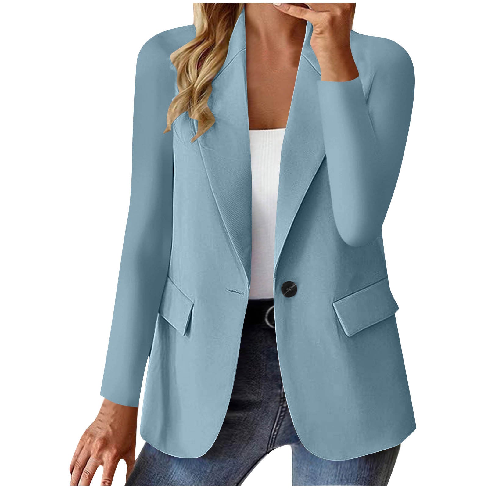 Ins Lapel Button Jacket Fashion Commuter 